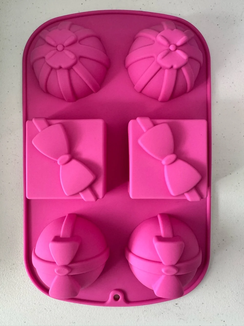 Pink Silicone Mold